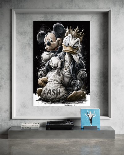 Micky maus leinwandbild mouse - micky,