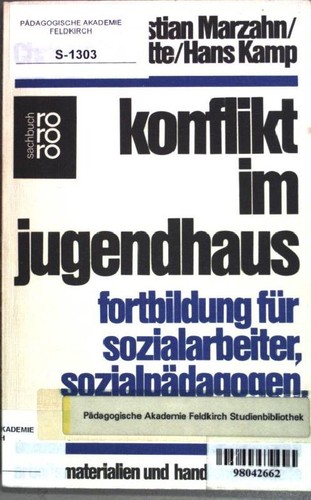 Konflikt jugendhaus - konflikt,