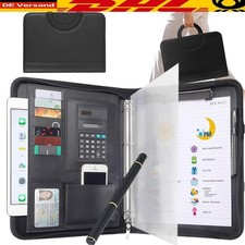 A4 Leder Dokumentenmappe