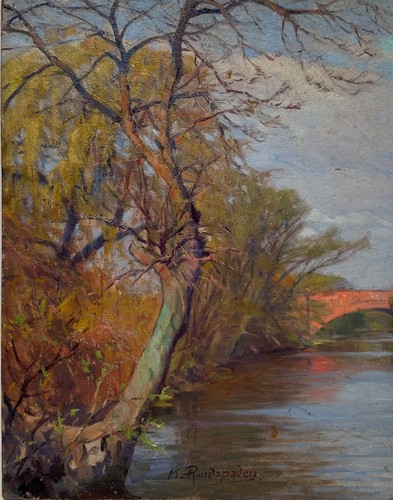 ölbild impressionist karl - Ölbild,