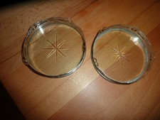 Untersetzer geschliffenes Glas