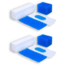 2x Filterset für Thomas Twin TT T1 T2 ORCA GENIUS Aquawash, 5-teile, 787203