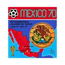 PANINI WM 1970 Weltmeisterschaft Mexiko Stickeralbum Sticker Album Sammelalbum