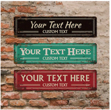 Alt Straßenschild Wunschtext