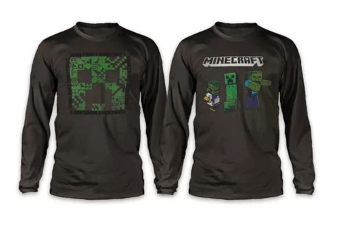 Minecraft langarmshirt shirt - langarmshirt,