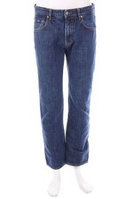 BOSS HUGO BOSS Straight Cut Jeans Logo-Patch W33 L30 denimblau Kansas