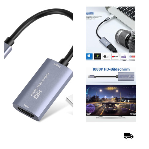 Hdmi auf usb video capture - auf,