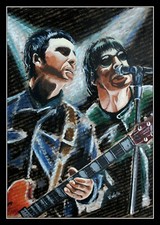 Oasis Liam Noel Gallagher music Poster England ARTPRINT limitiert by Volker Welz