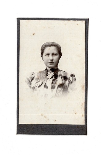 Cdv foto damenportrait - cdv,
