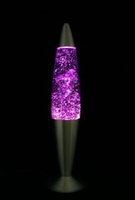 Lavalampe Glitter Lila