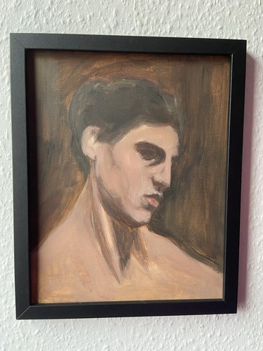 Original ölgemälde portrait - original,