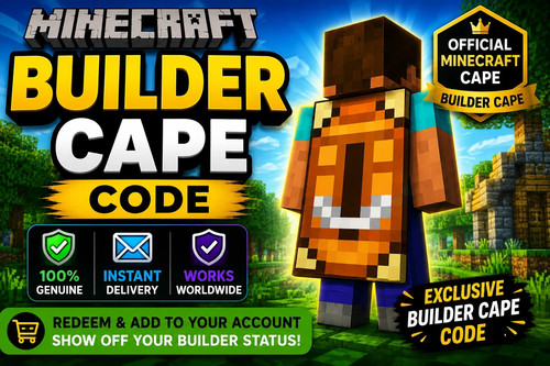 Minecraft builder cape code - builder,