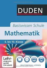 Duden Basiswissen Mathematik: 5. bis 10. Klasse von... | Buch | Zustand sehr gut