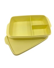 Tupperware Clevere Pause Lunchbox Limette 1 l Brotdose Sandwichbox Frühstück NEU