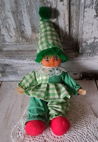 Sammlerpuppe kasper clown -  sammlerpuppe,