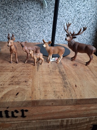 Schleich konvolut rotwild - schleich, rotwild,