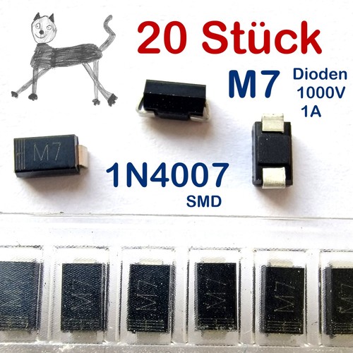Stück smd dioden - stück, m7