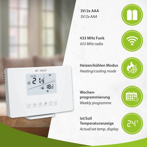 Funk digital raumthermostat - funk,