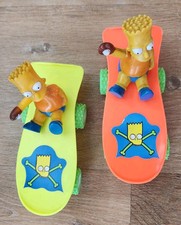 Skateboard Bart Simpson mit Rückziehmotor 90er Jahre Kult RAR Sammler