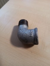 Temperguss-Fitting Bogen 90°, IG-AG 1/2"     (950198)