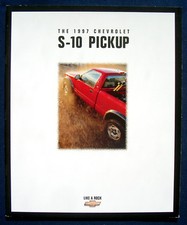 Prospekt brochure 1997 Chevrolet Chevy S-10 Pickup   (USA)