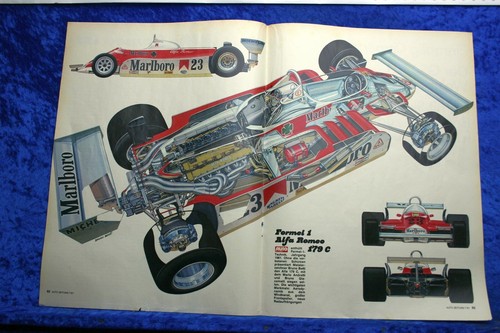 Poster alfa romeo 179c formel - poster,