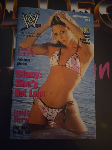 Wwe wwf stacy keibler magazine - stacy,