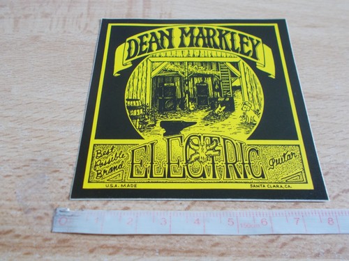 Autocollant dean markley - autocollant,