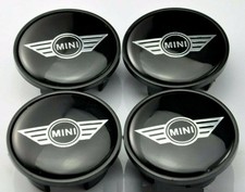 4 x 54mm Mini Schwarz Cooper