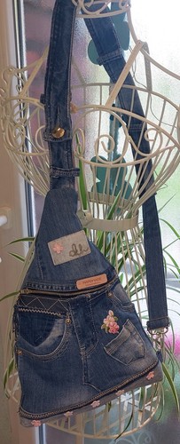Damen crossbag upcycling - crossbag,