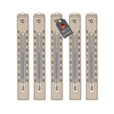 5 Stück Außenthermometer Set
