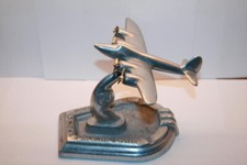 DIESEL  Aschenbecher Flugzeug Aluminium Ashtray Old Vintage Plane Rarität selten