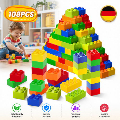 Bausteine große farben set - farben,