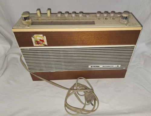 Vintage kofferradio stern - vintage, kofferradio-stern