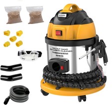 Sandstrahlgerät Walnusspulver