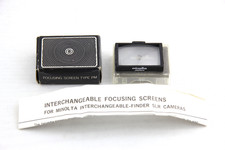 Minolta Focusing Screen Type PM Mattscheibe für XM /XK / X-1 in OVP #11198