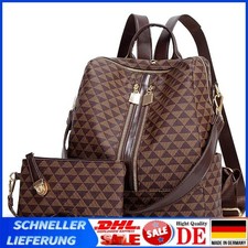 Damen Rucksack Leder Groß