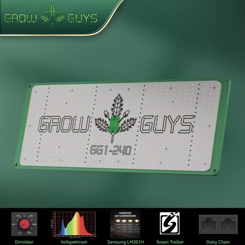Led growlampe 240w µmol - led,