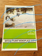 Prospekt DDR Export Faltboot Pouch Faltbooteiner E65-3  Bateau Pliant monoplace 