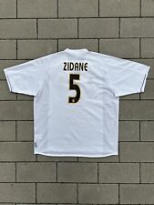 2003/04 Real Madrid Authentic Home Shirt Zidane #5 Size XL