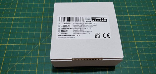 Roth raumthermostat basicline - roth,