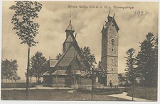 AK Riesengebirge Brückenberg Kirche Wang  (7326)