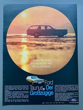 Ford Taunus Turnier Der Großzügige Oldtimer 1970 Vintage Ad Werbung Reklame