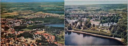 Bad segeberg vom flugzeug - x,