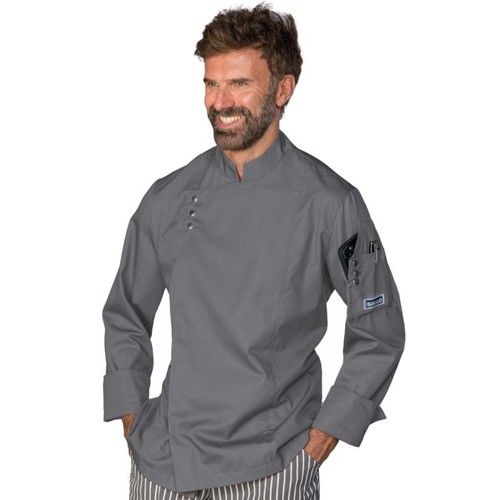 Kochjacke madrid grigio - grigio, %