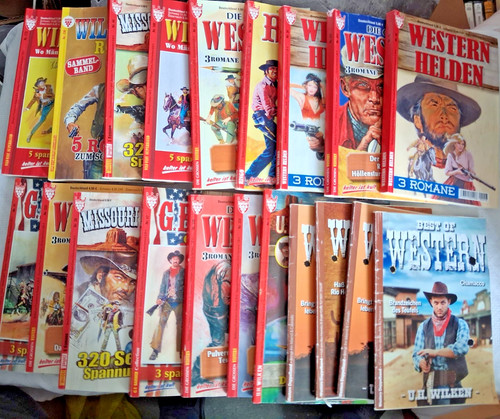 Westernromane verschiedene - westernromane,,