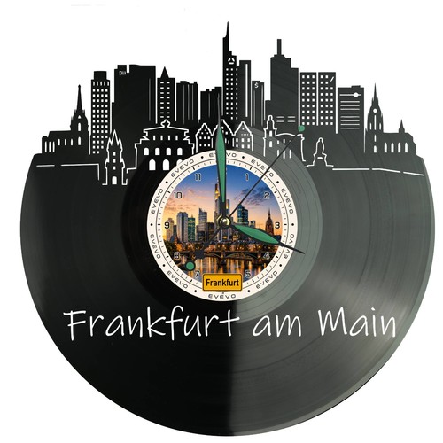 Frankfurt main wanduhr - frankfurt,