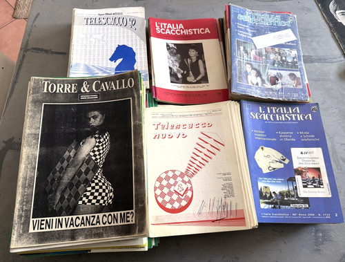 Lot 100 schachzeitschriften - lot, 100+