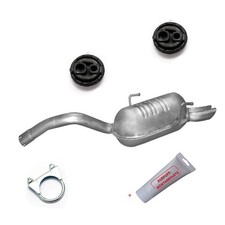 Endtopf Montagesatz Auspuff für Lancia Phedra Citroen C8 Peugeot 807 Fiat Ulysse