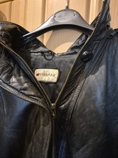 Vintage: FABIANI Leder mantel